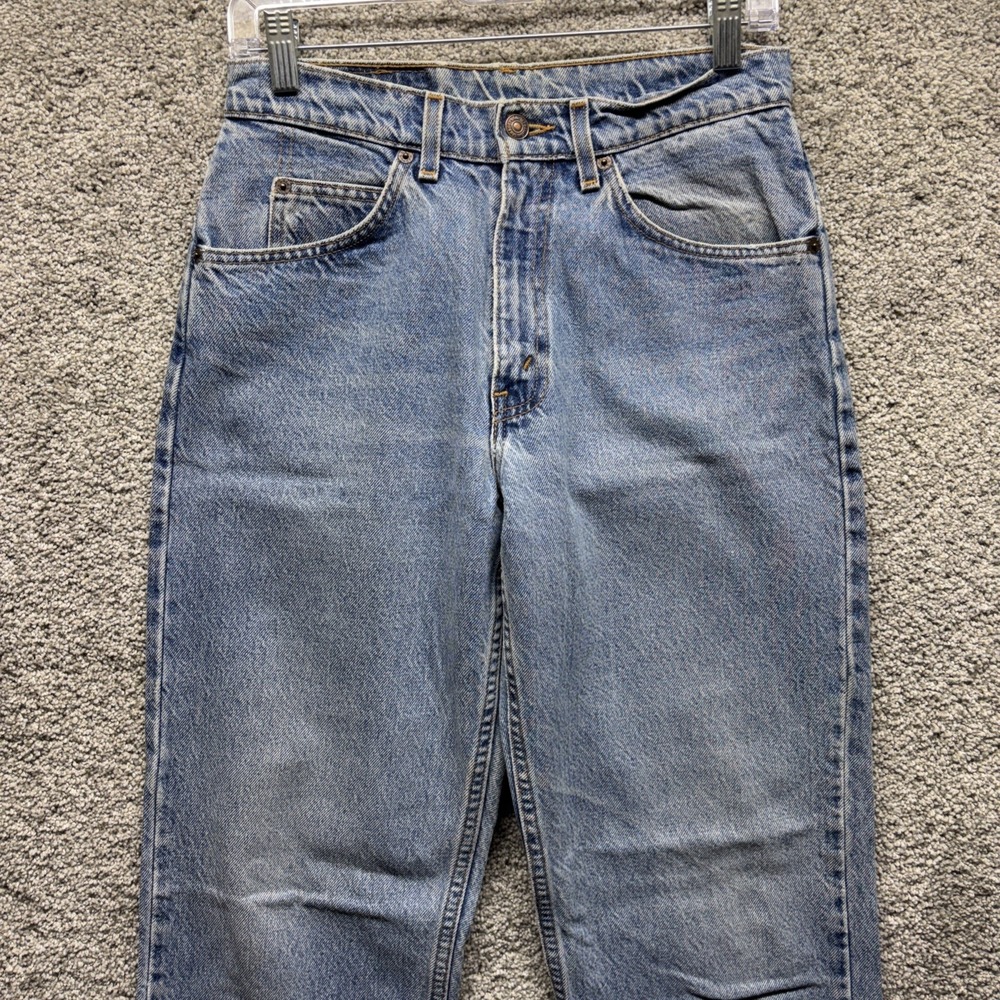 Vintage Levis 562 Mens Jeans 29x30 Orange Tab Loose Student Fit Y2K USA 90s - Picture 5 of 15